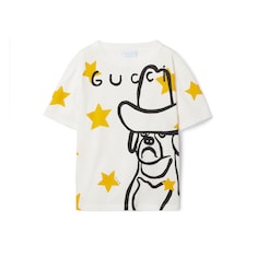 Camiseta infantil de algodón con estampado