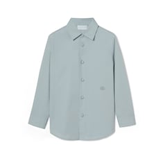 Children's embroidered cotton shirt