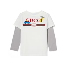 Kinder-T-Shirt aus Baumwolle mit Print