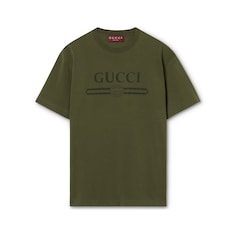 Cotton jersey T-shirt with print