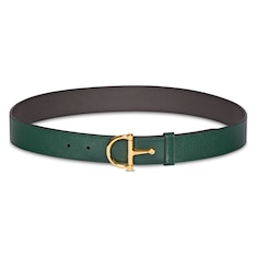 Belt with half-Horsebit buckle