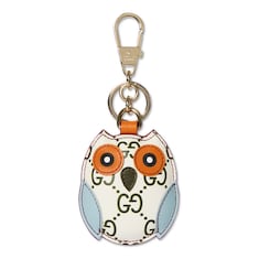 Owl-shaped bag charm