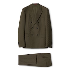 GG wool jacquard suit
