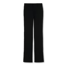 Pantalone in crêpe di lana con ricamo