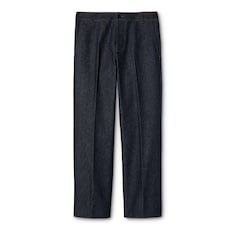 Pantalon en denim de coton avec empiècements GG