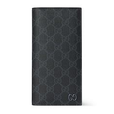 Längliche GG Brieftasche mit grauer Innenseite