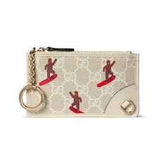 Funda para llaves con estampado GG