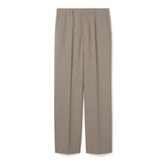 Wool mouliné trousers