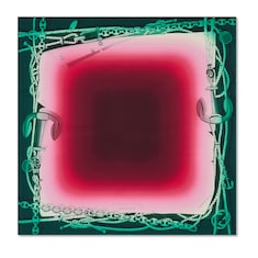 Pañuelo cuadrado seda motivo proyecto 90 x 90