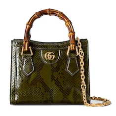 Cabas Gucci Diana petit format en cuir python