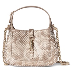 Gucci Jackie 1961 Mini-Tasche aus Pythonleder