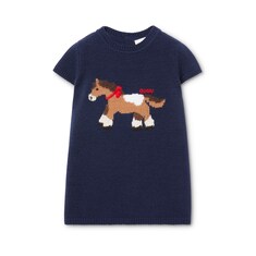 Abito neonato in lana