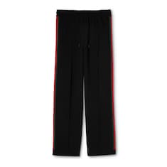 Freizeithose aus Seide und Wollstrick mit Web