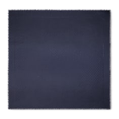 GG silk wool lamé shawl