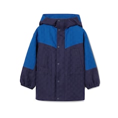 Cappotto bambino in cotone ripstop GG