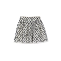 Falda infantil de nylon con GG bordado