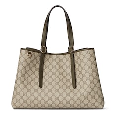 GG Emblem large tote bag