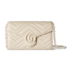 GG Marmont wallet on chain