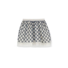 Jupe en nylon GG brodée pour bébé