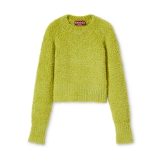 Pullover aus gebürsteter Woll-Mohair-Mischung