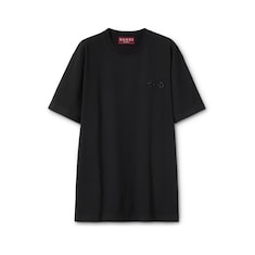 Cotton jersey T-shirt with embroidery