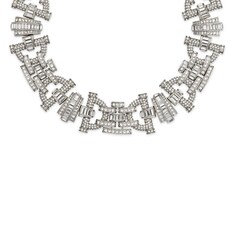 Gucci Staffa crystal necklace