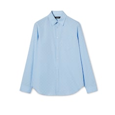 Camisa de popelina de algodón con GG