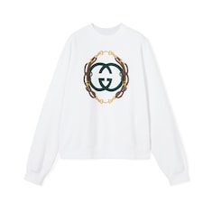 Sweatshirt aus Baumwolljersey mit Print