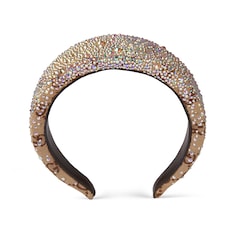 GG canvas hairband with crystals