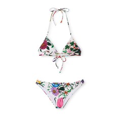 Printed sparkling jersey bikini
