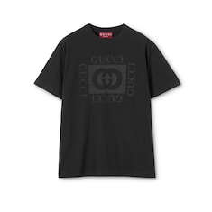 Cotton jersey T-shirt with print