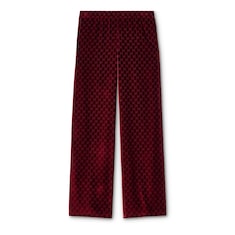 Pantalón deportivo de terciopelo con GG
