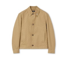 GG cotton gabardine jacket