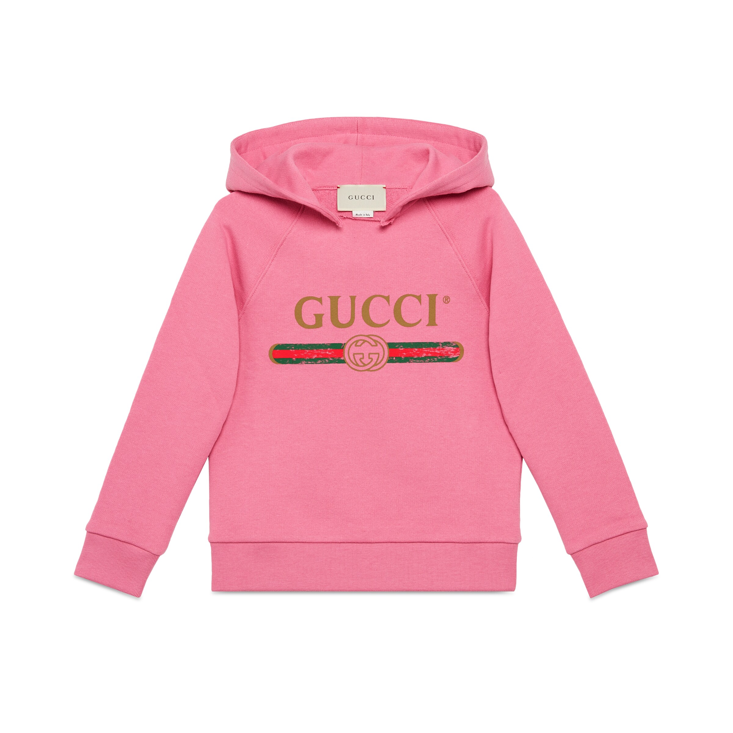 GUCCI CHILDREN'S SWEATSHIRT WITH GUCCI LOGO