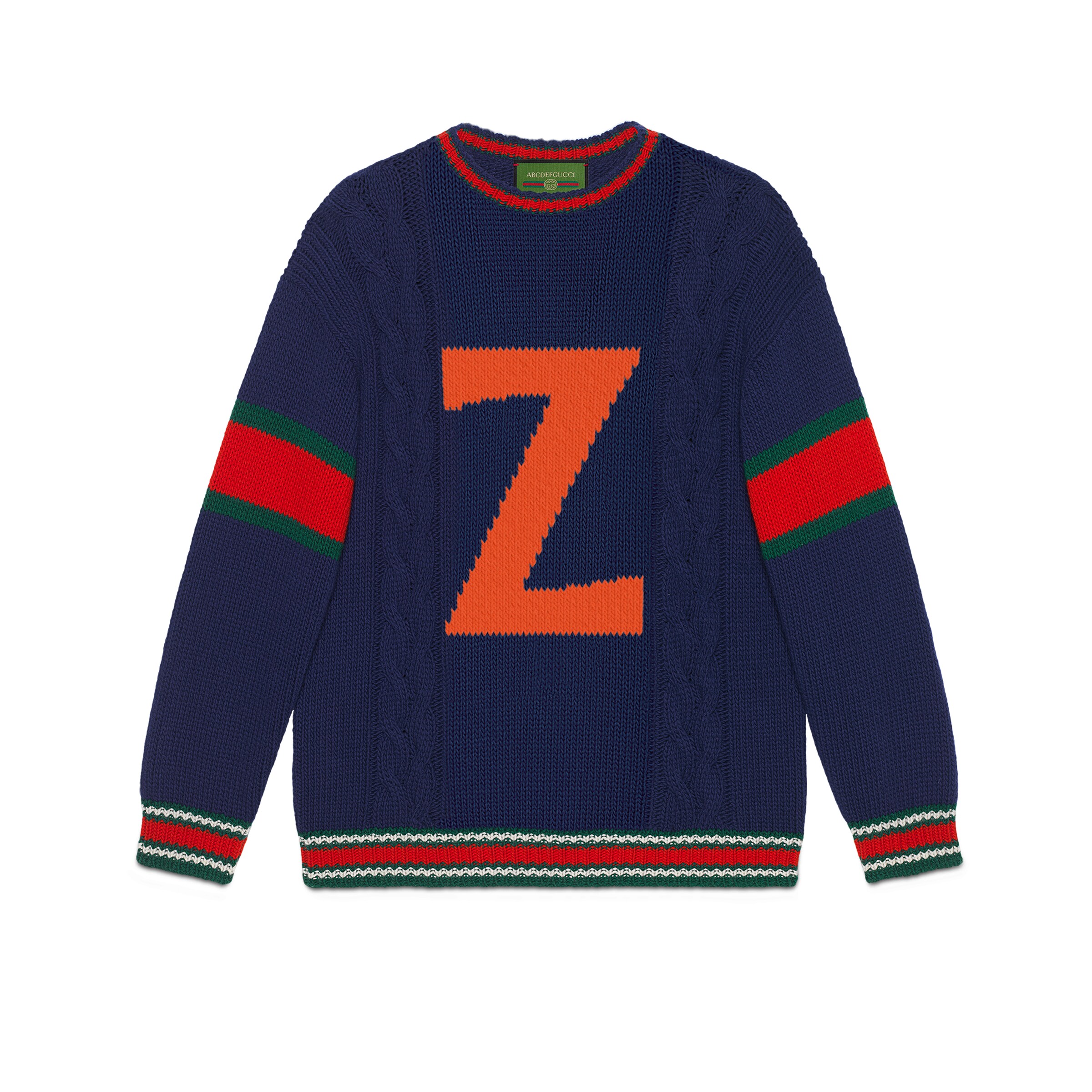 Gucci Diy Unisex Wool Sweater In Blue