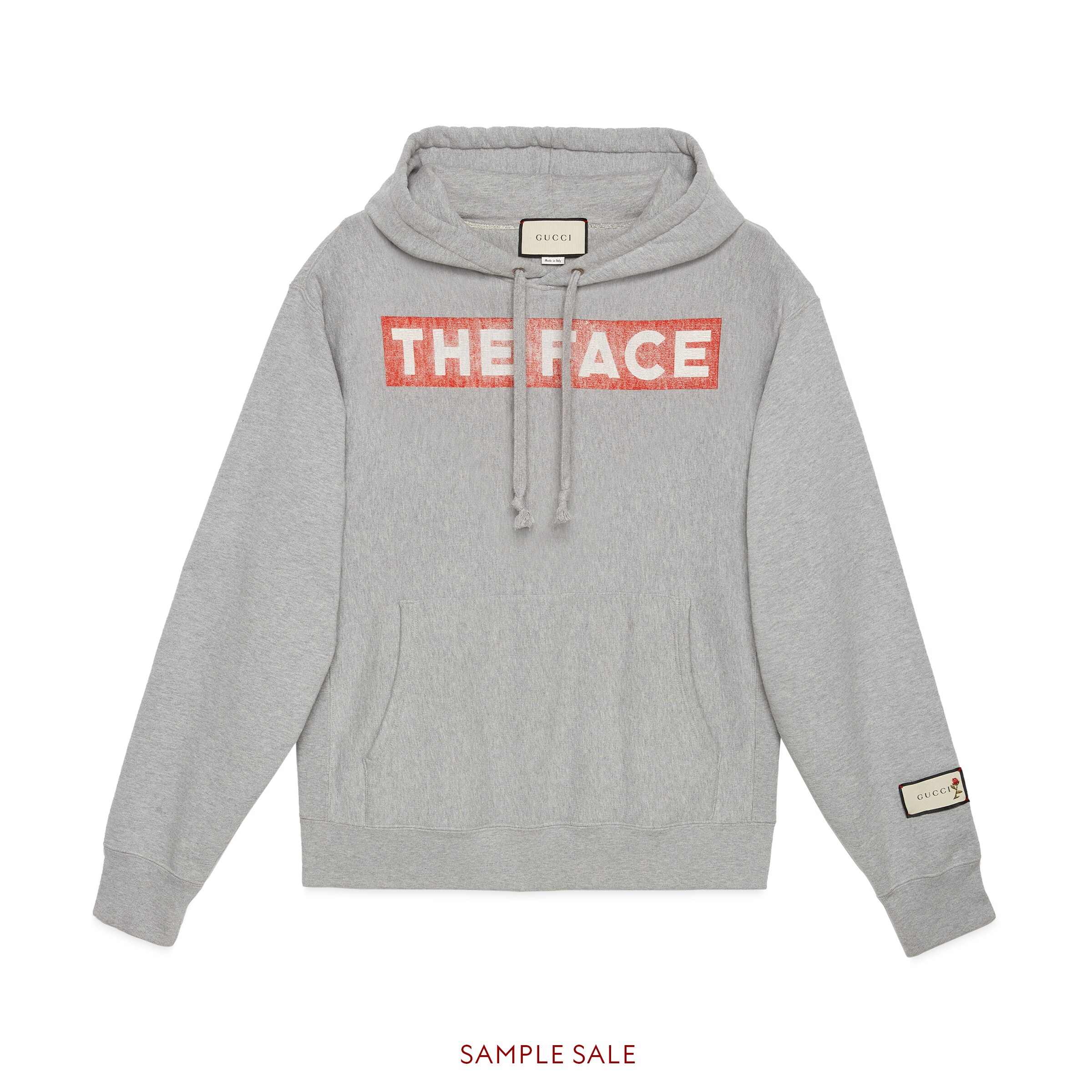 GUCCI HOODED SWEATSHIRT WITH "THE FACE",560502XJBB21130