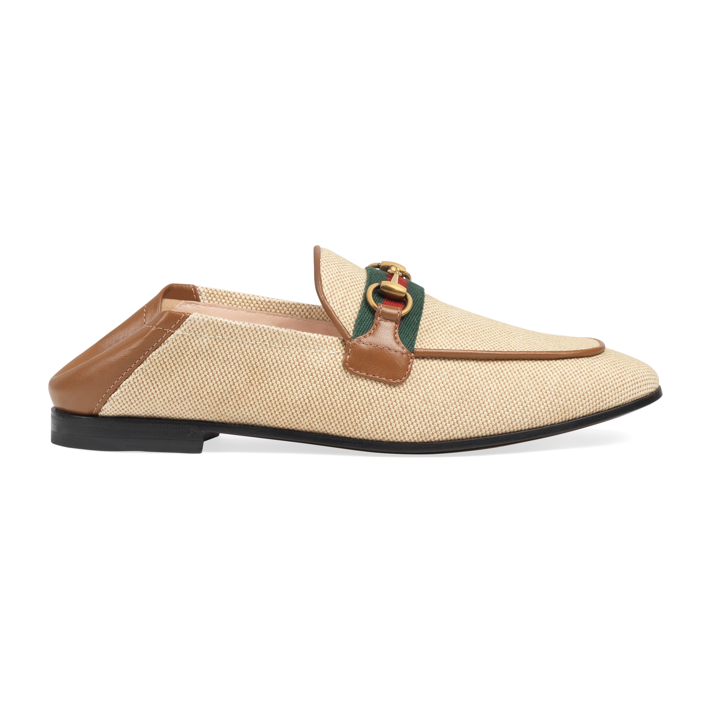 GUCCI WOMEN'S HORSEBIT LOAFER WITH WEB,58336398B209782