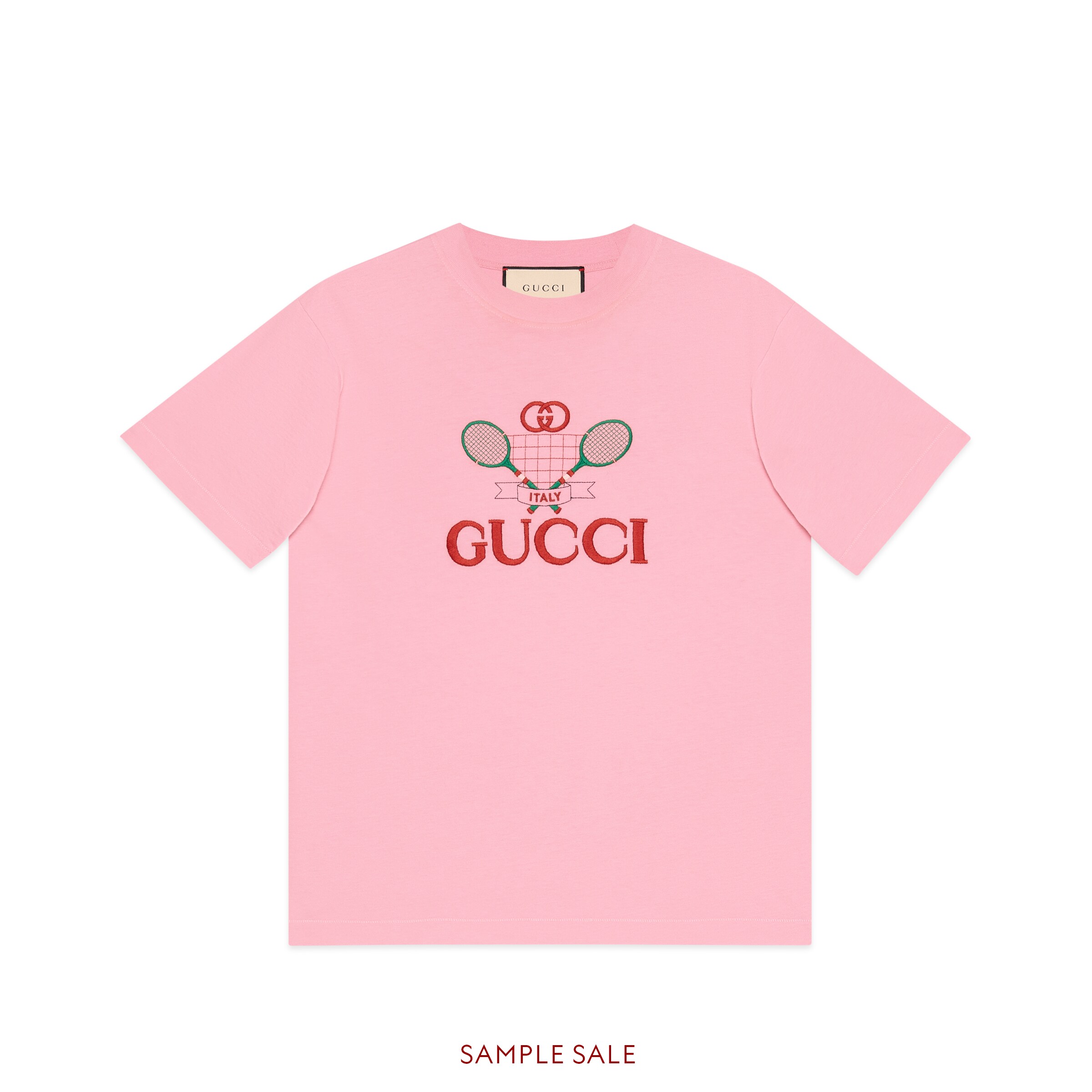 GUCCI T-SHIRT WITH GUCCI TENNIS,580762XJBHP5904