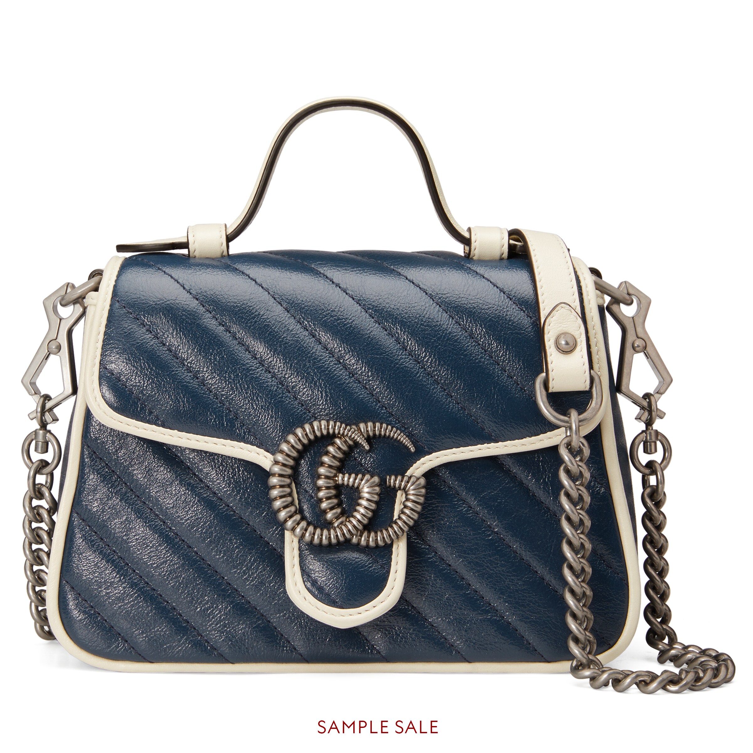 gucci marmont top handle mini