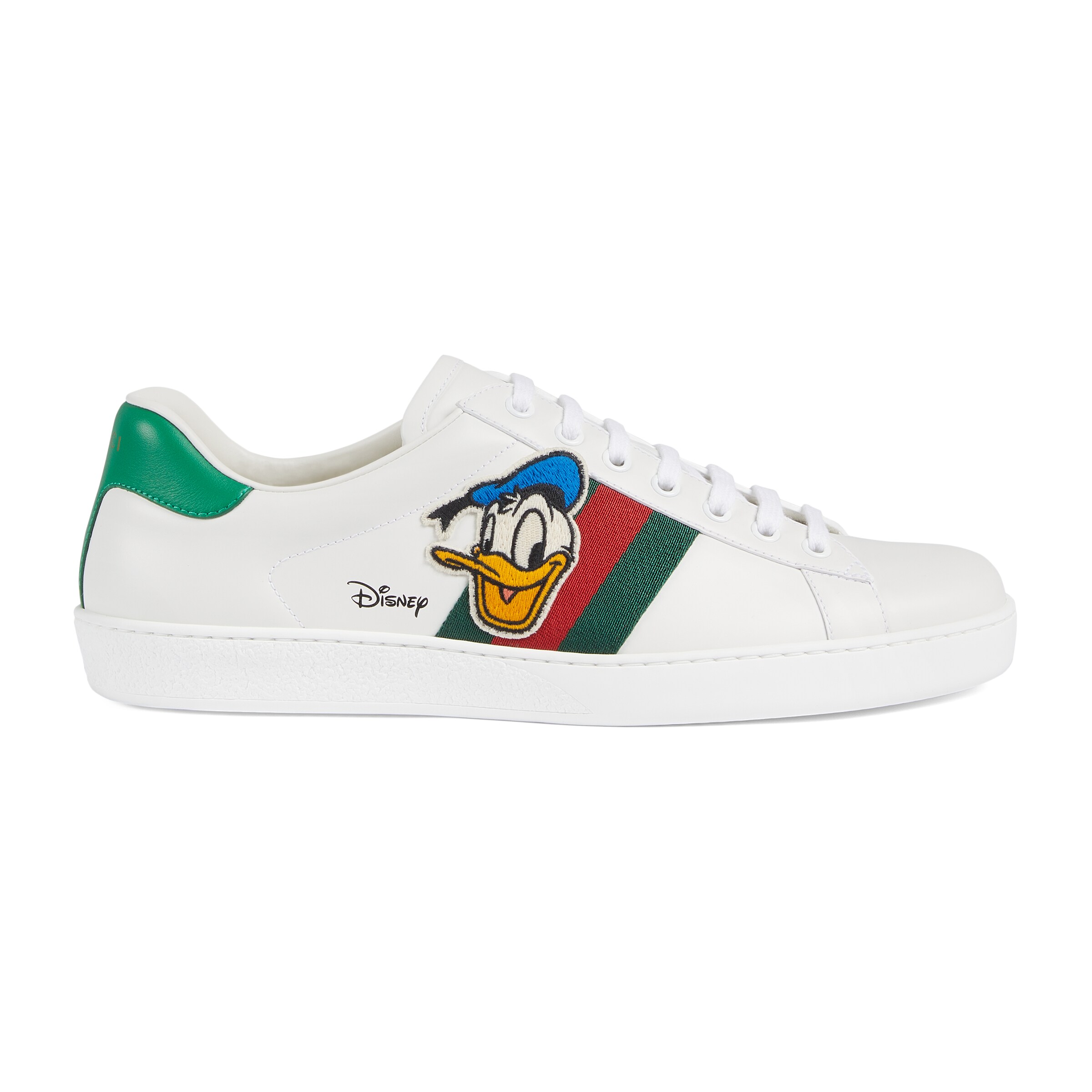 GUCCI MEN'S DISNEY X GUCCI DONALD DUCK ACE SNEAKER