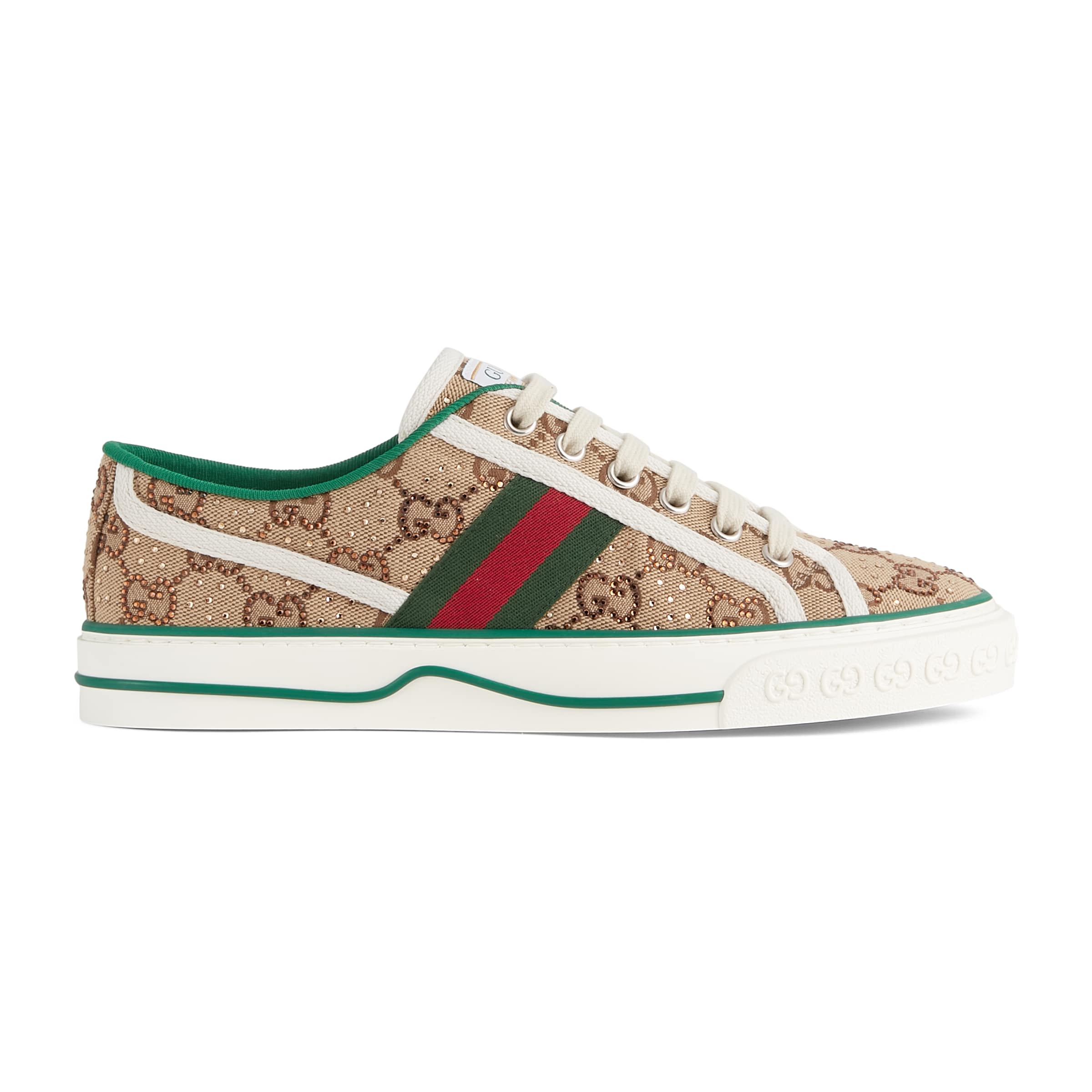 Gucci Low-top Sneakers Tennis 1977 In Beige