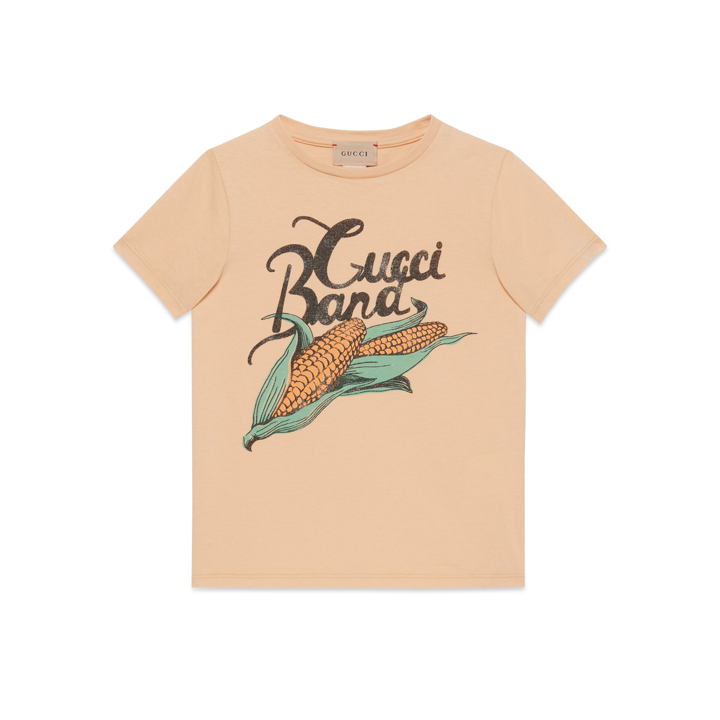 GUCCI CHILDREN'S CORN PRINT COTTON T-SHIRT