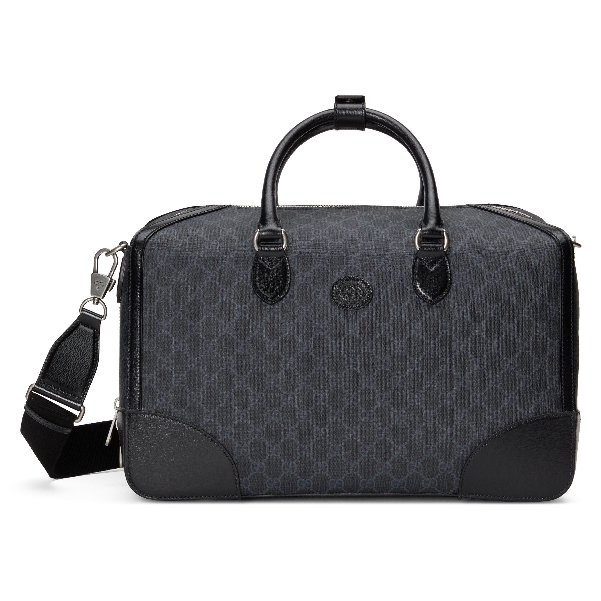 GUCCI GUCCI DUFFLE BAG WITH INTERLOCKING G