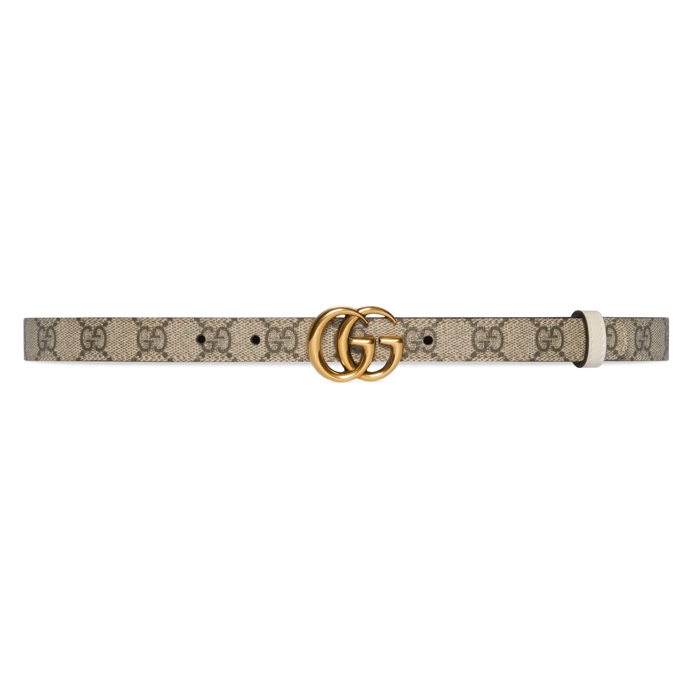 GUCCI GG MARMONT REVERSIBLE THIN BELT