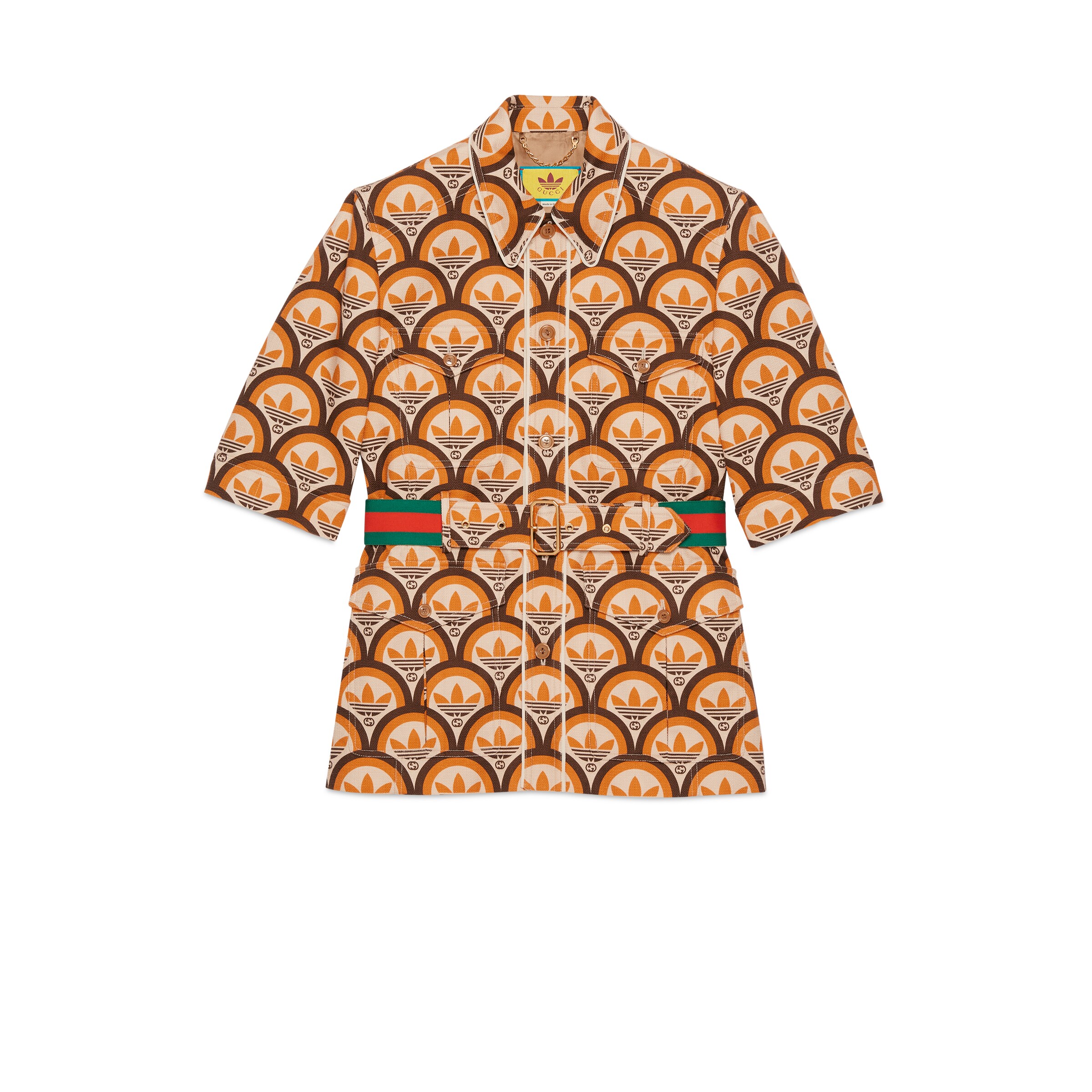 GUCCI ADIDAS X GUCCI INTERLOCKING G AND TREFOIL JACKET