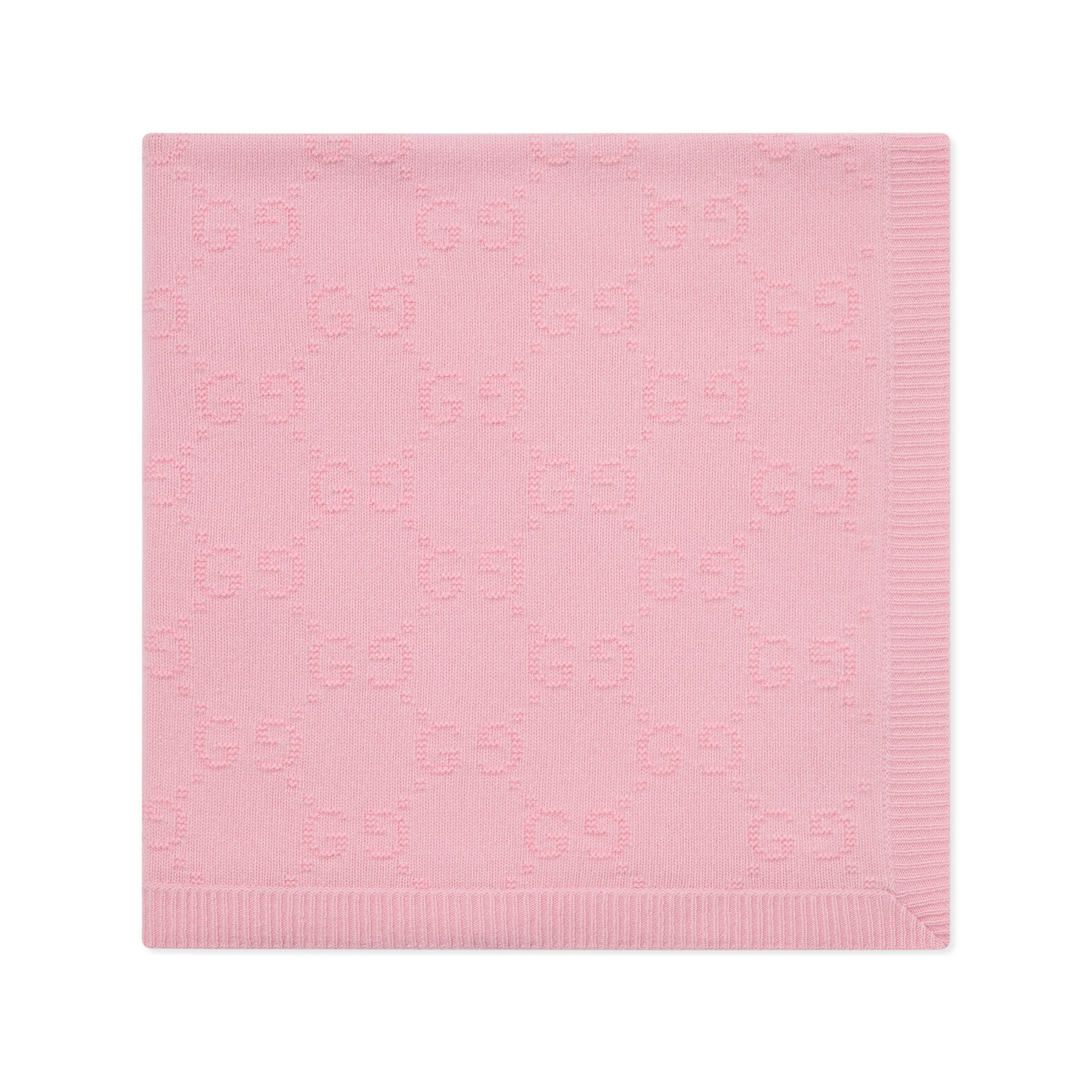 Gucci Baby Gg Wool Blanket In Pink ModeSens