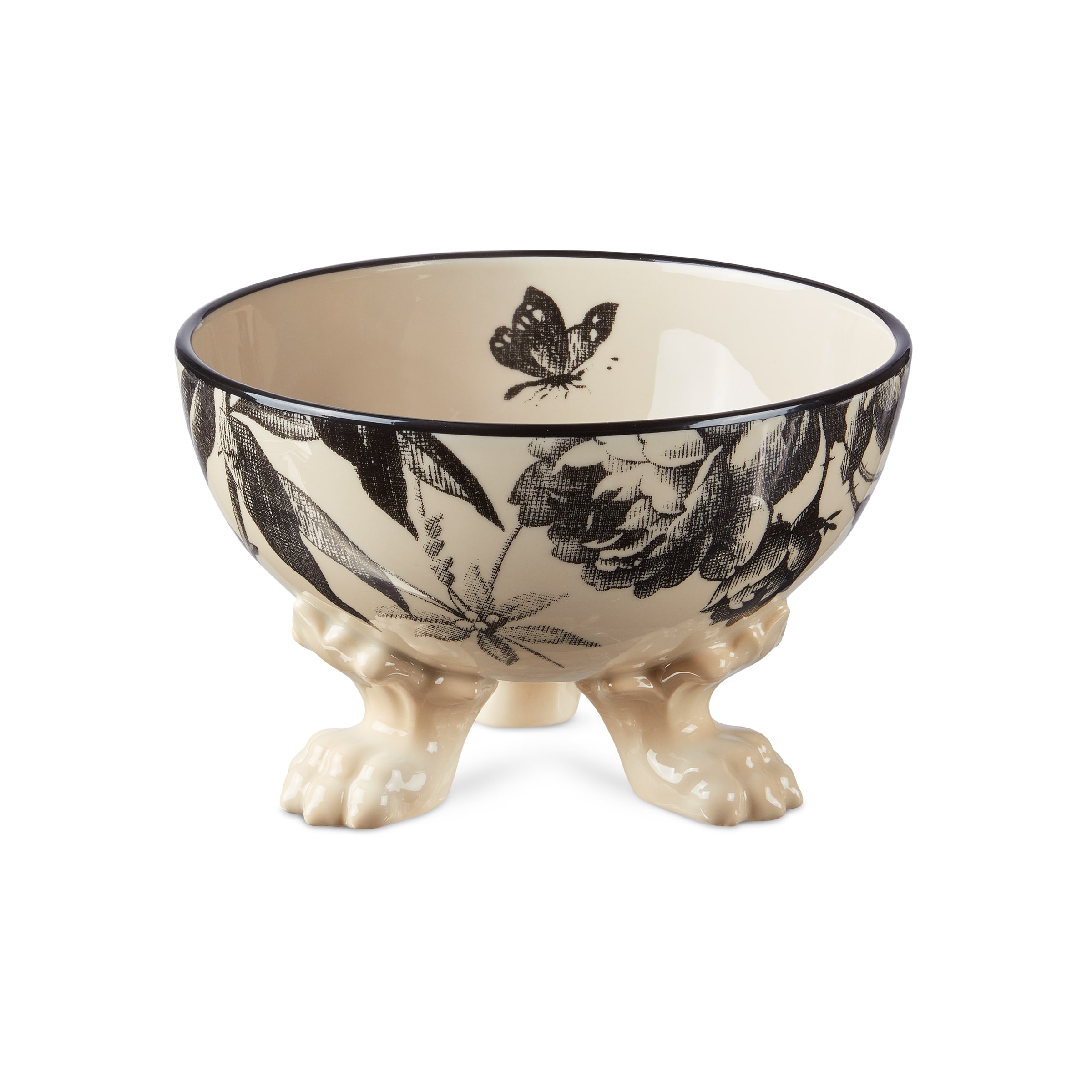 Gucci Pet Herbarium Print Bowl