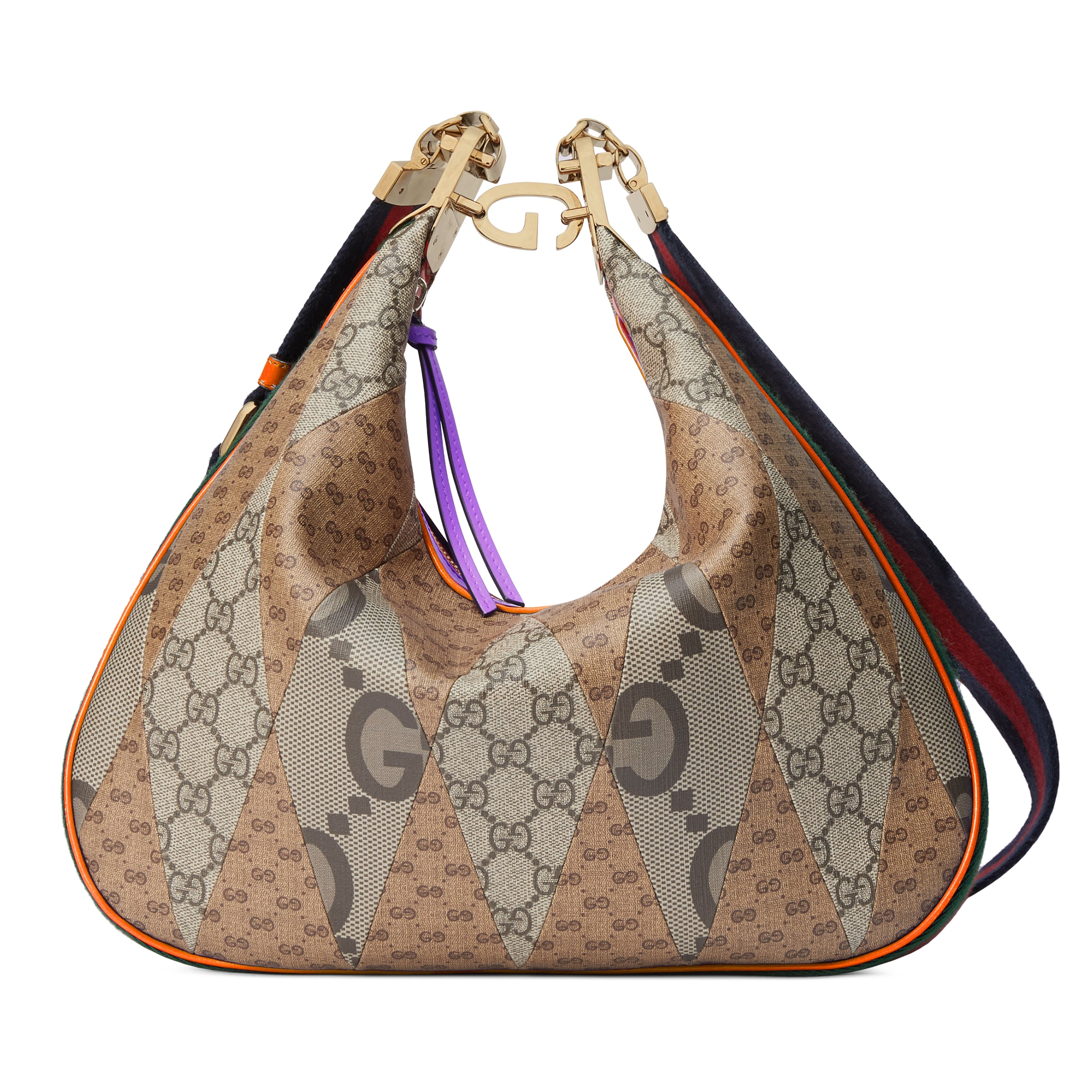 Gucci Attache Large Shoulder Bag In Beige ModeSens