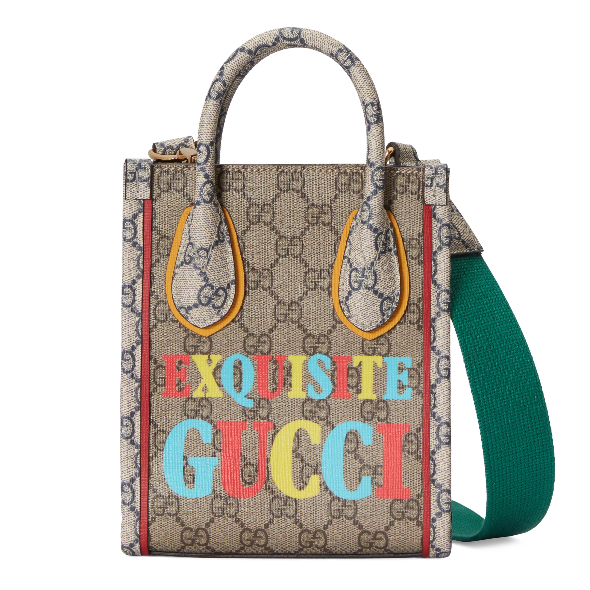 Gucci Exquisite Mini Tote Bag In Beige ModeSens