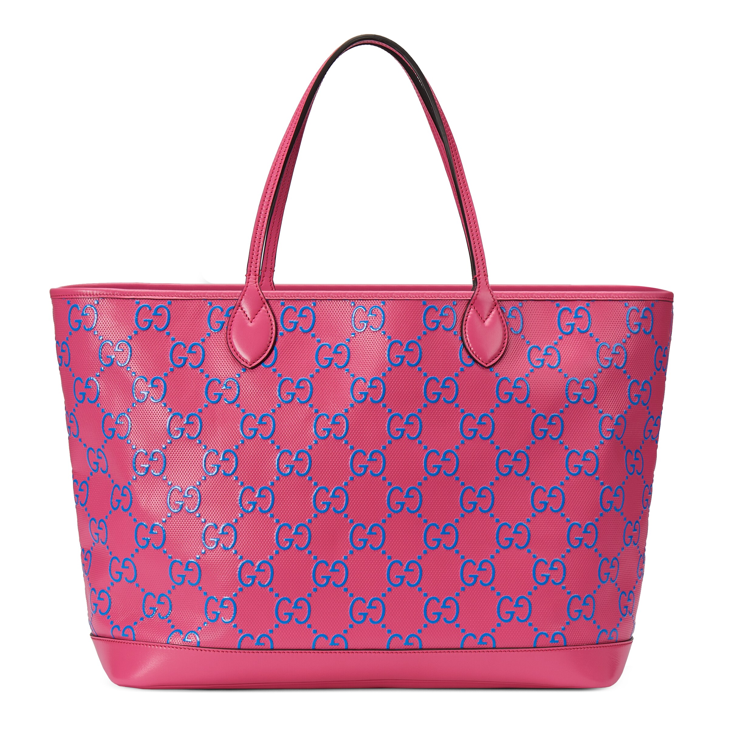 Gucci pink best sale and blue bag